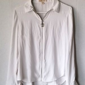White Long Sleeve (Size 8)